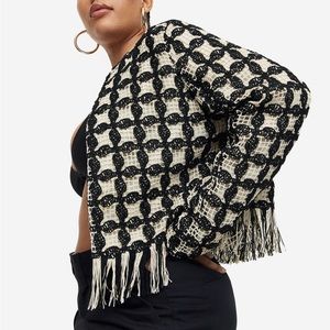 H&M Crochet Style Jacket